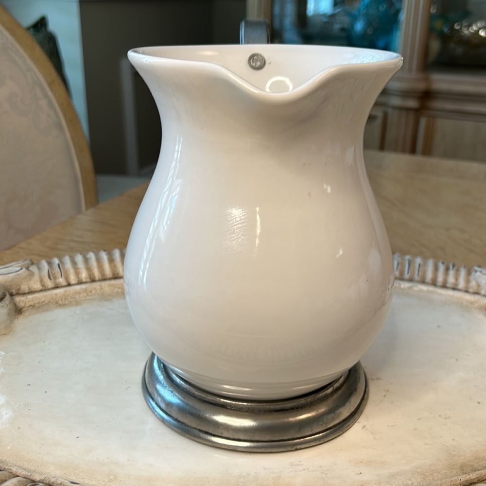 Arte Italica Tuscan Ceramic Pitcher - Picture 4 of 10
